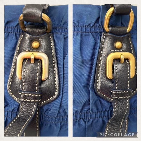 Prada Tessuto Nylon and Leather Gaufré Satchel. A truly timeless piece. - Picture 12 of 16